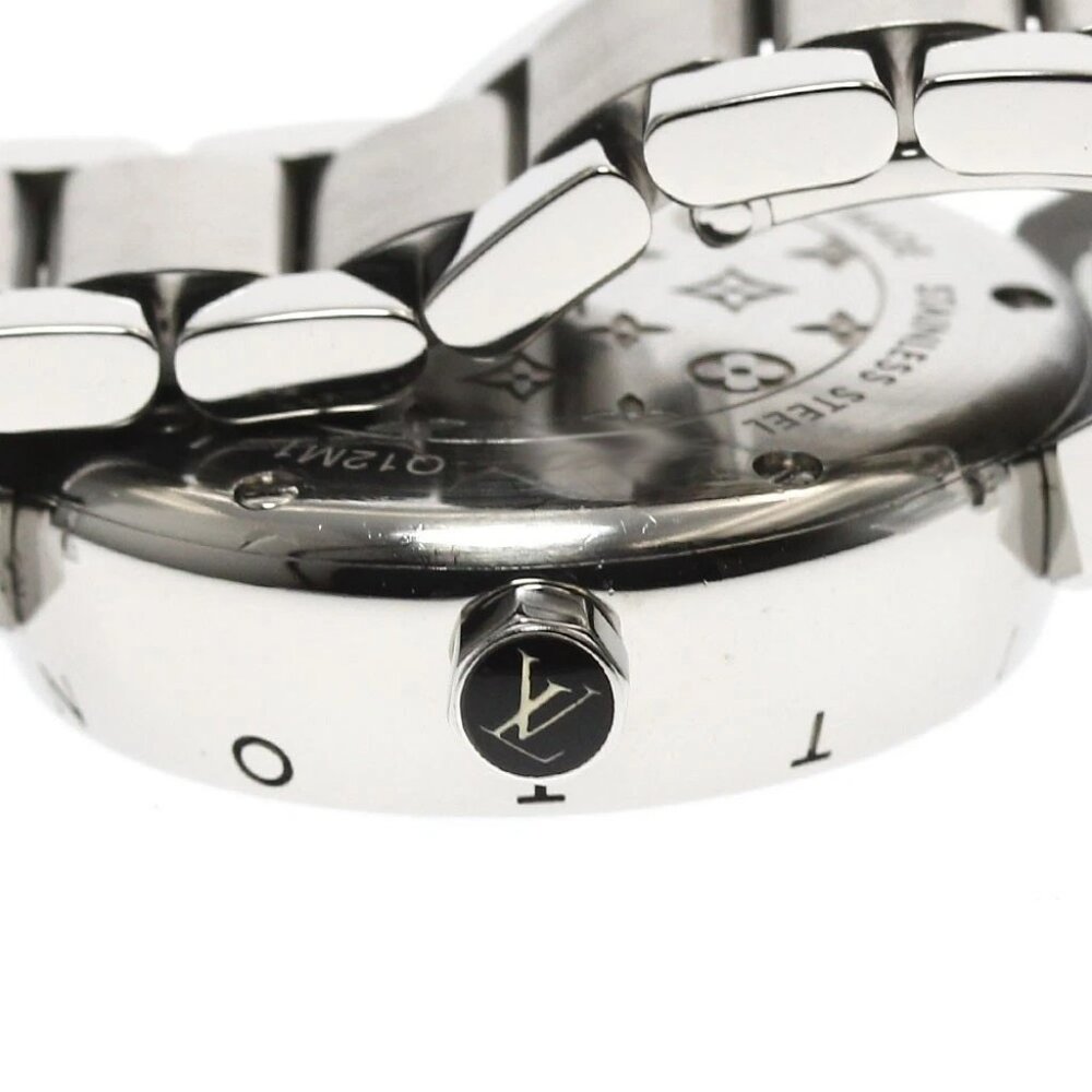 LOUIS VUITTON Tambour Lovely Cup 12P diamond Quartz Ladies Watch - Picture 6 of 7